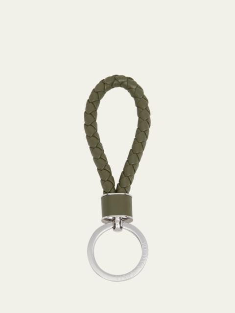 Bottega Veneta Men's Intreccio Key Ring