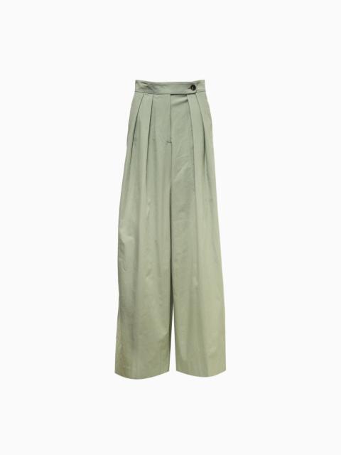 Dries Van Noten Pleated Wide Leg Trousers