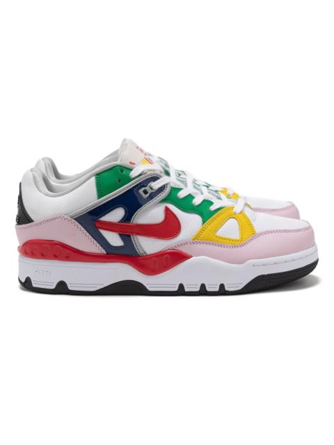 x Nigo Air Force 3 Low White/University Red