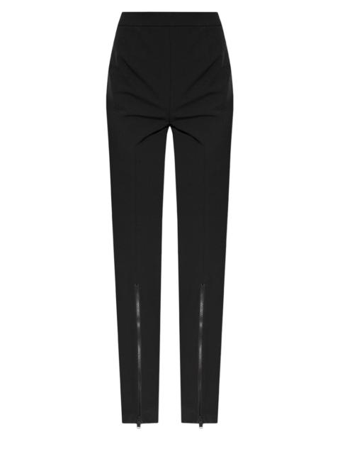 Trousers with zip details