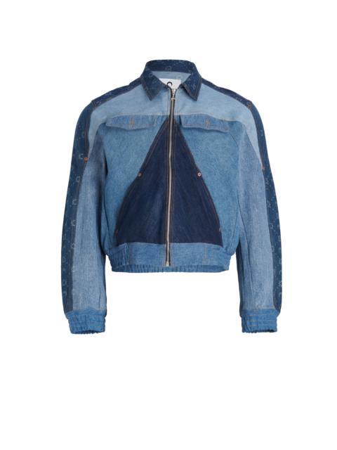 Marine Serre Regenerated Moonogram Denim Working Jacket