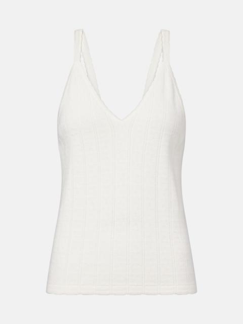 LISA YANG Suni cotton and cashmere tank top