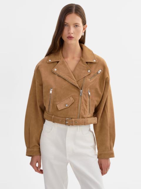 LAMARQUE DYLAN | 80's Suede Biker Jacket