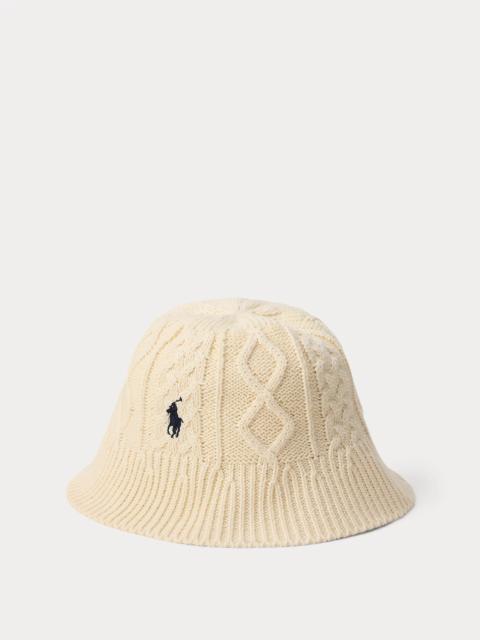 Polo Ralph Lauren Cable-Knit Bucket Hat