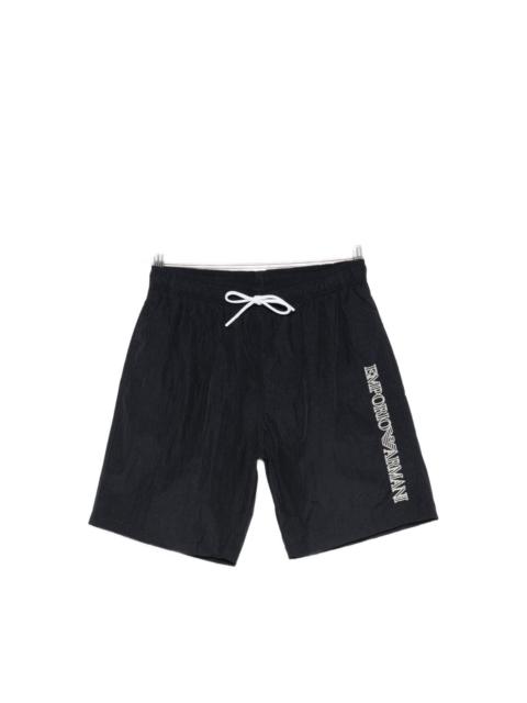 EMPORIO ARMANI Logo swim shorts