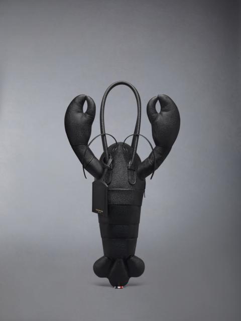 Thom Browne LOBSTER BAG IN PEBBLE GRAIN LEATHER