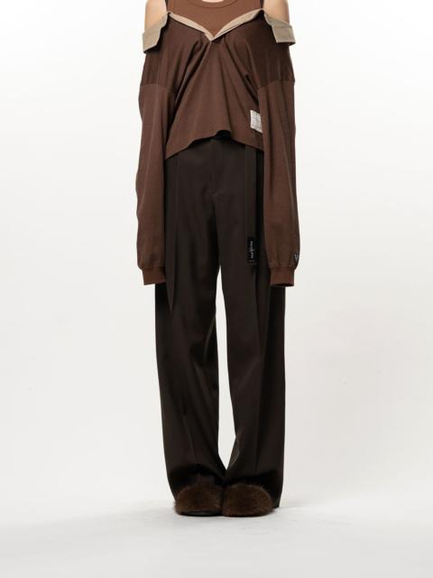 Maison MIHARAYASUHIRO "MY PAL"Belted Pants