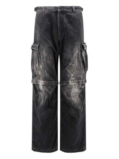 BALENCIAGA panelled cargo jeans