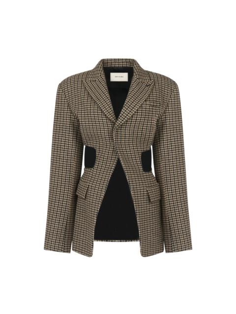 entire studios AXIS BLAZER HOUNDS TOOTH