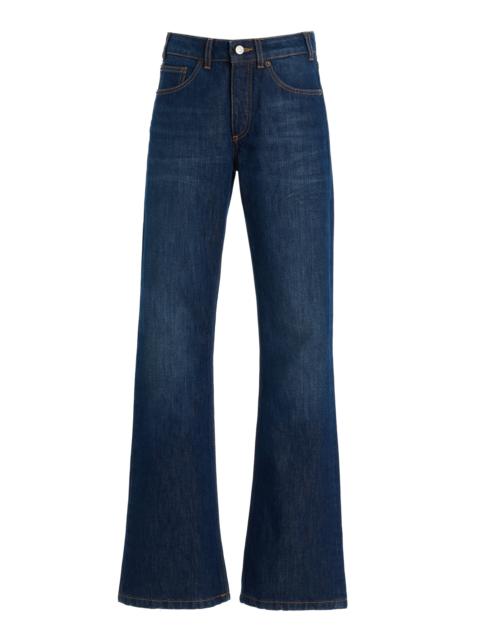 JEANERICA Moda Mid-Rise Bootcut Jeans dark wash