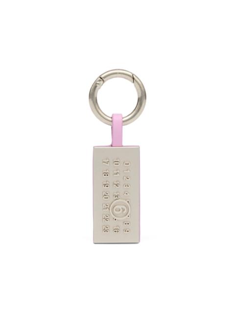 MM6 Maison Margiela numeric charm keyring