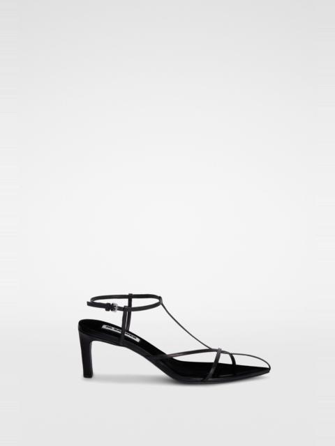 Jil Sander Cage Medium-Heel Sandal