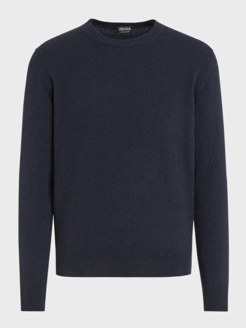 ZEGNA Men's Cashmere Crewneck Sweater