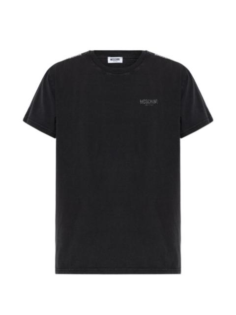 Moschino logo-tape T-shirt