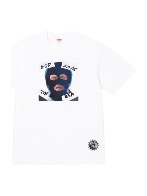 Supreme Supreme SS26 God Save Us T-Shirt 'White' SUP-SS26-162-WHT