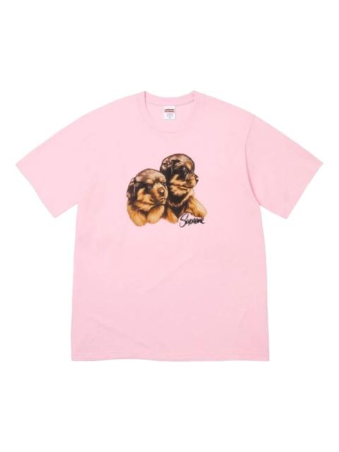 Supreme Supreme FW26 Puppies T-Shirt 'Light Pink' SUP-FW26-003-PNK