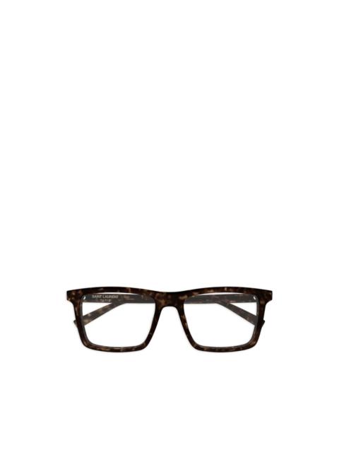 SAINT LAURENT rectangle-frame glasses