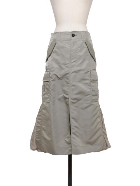 sacai Nylon Twill Skirt