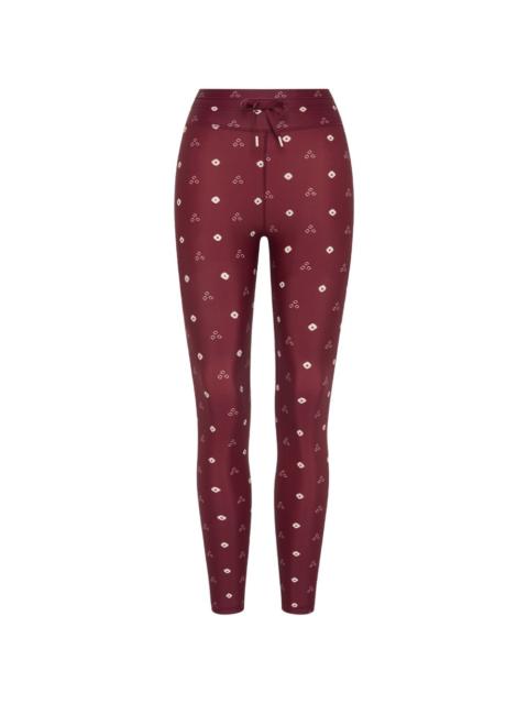 THE UPSIDE bandhani-print leggings