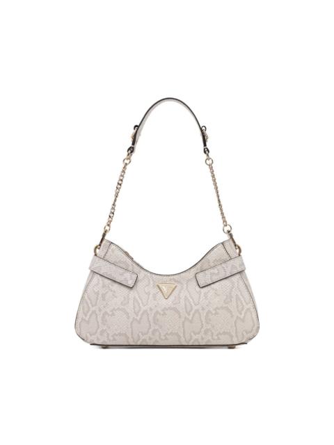 GUESS USA Serenova snake effect chain strap shoulder bag