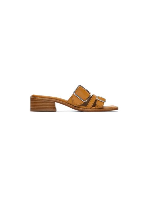 A.P.C. Tan Aly Heeled Sandals