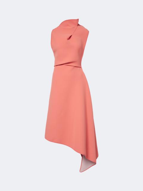 MATICEVSKI Lash draped asymmetric midi dress