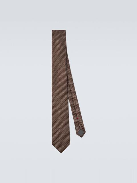 Brunello Cucinelli Silk jacquard tie