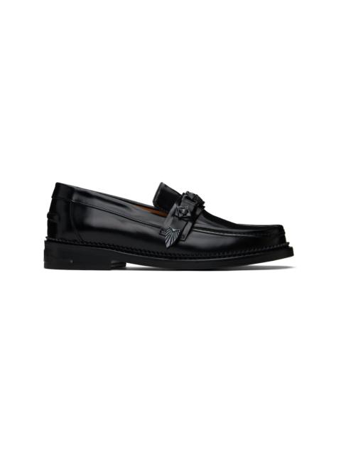 TOGA VIRILIS SSENSE Exclusive Black Leather Loafers