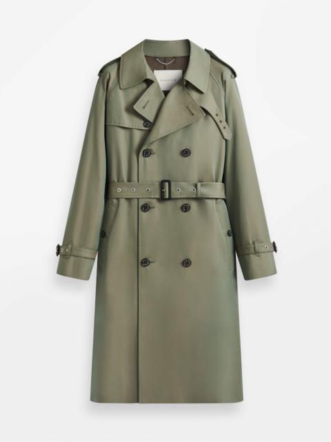 Mackintosh Blanefield Gabardine Double Breasted Trench Coat