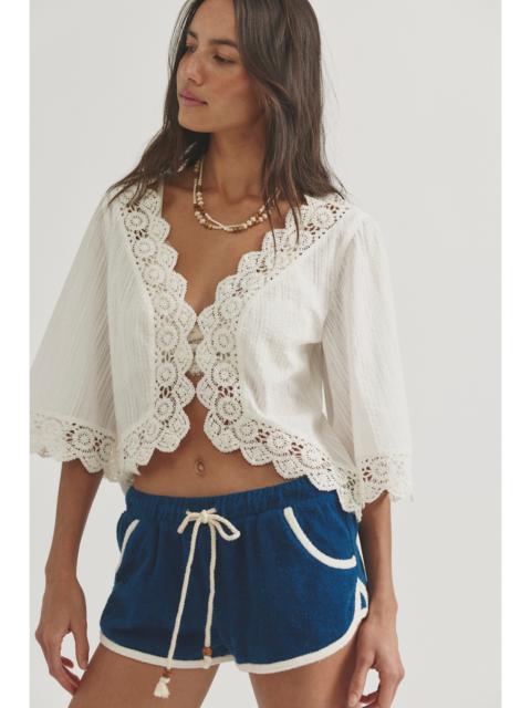 FREE PEOPLE Posie Crochet Top