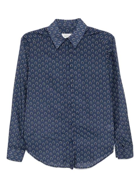 MATTEAU all-over print shirt