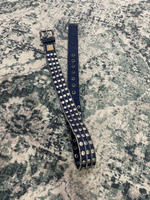 小物 studs HYSTERIC BELT BK BIG GLAMOUR LOGO
