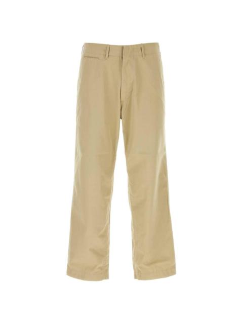 concealed-fastening straight trousers