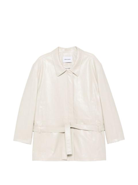 LOW CLASSIC belted jacket