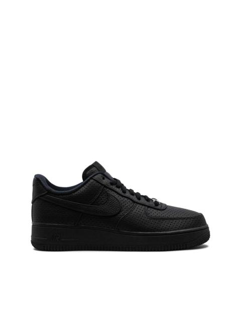 Nike Air Force 1 Low SP "Triple Black Perforated" sneakers