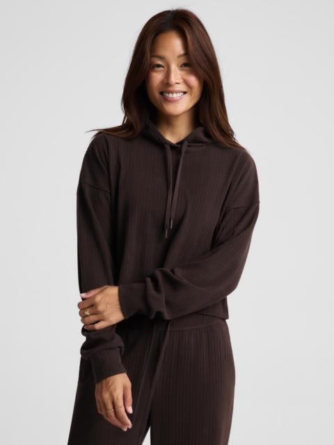 BEYOND YOGA Breathe Easy Ribbed Hoodie