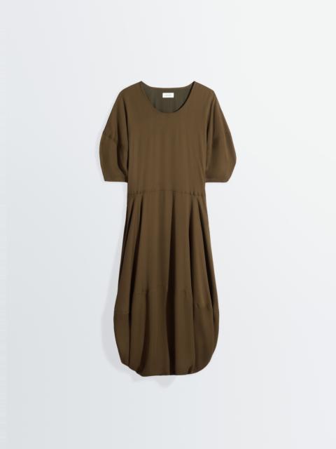 Lemaire BALLOON DRESS IN CREPE DE CHINE VISCOSE
