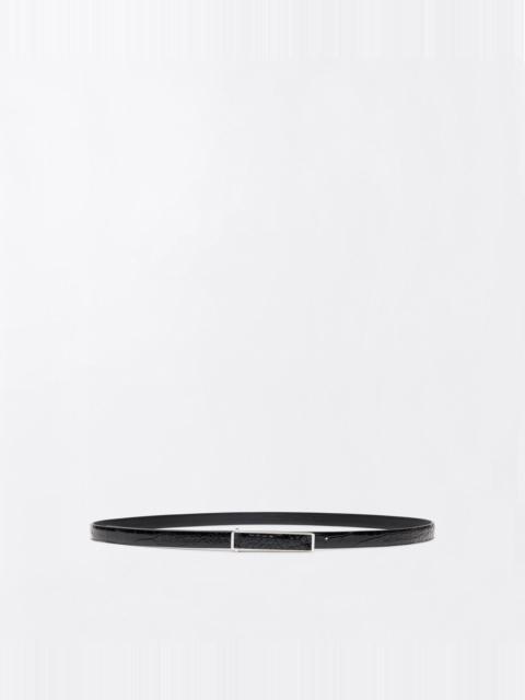 TOM FORD SOFT PRINTED CROC LEATHER INSERT BELT