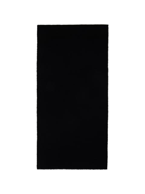 ISSEY MIYAKE Black Turbine Scarf