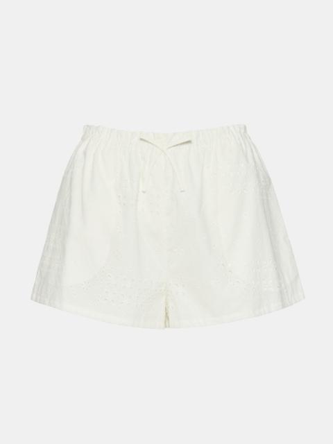 STEVE MADDEN LOU SHORT BIRCH WHITE