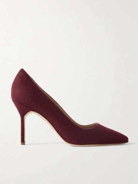 BB 90 wool pumps