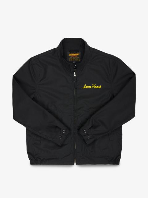 Iron Heart IHJ-166-BLK 5.3OZ WATER REPELLENT DRIZZLER JACKET - BLACK