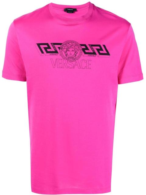 VERSACE Medusa graphic-print cotton T-shirt