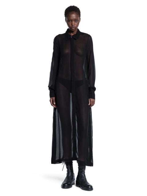 thom/krom Rayon-Sheer-Long-Shirt-Dress