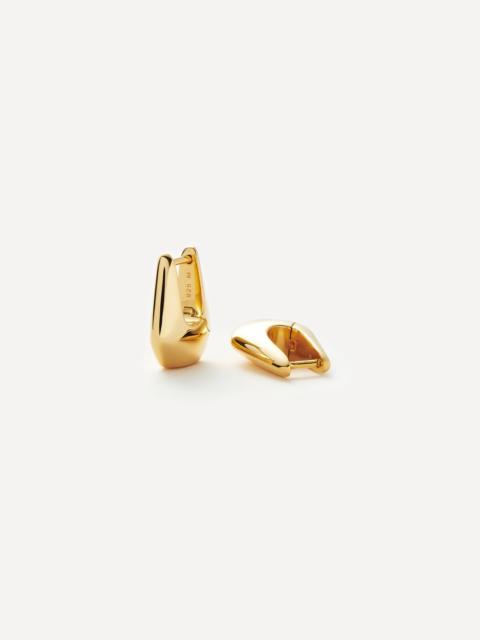 MISSOMA 18ct Gold-Plated Vermeil Silver Lucy Williams Acro Small Hoop Earrings