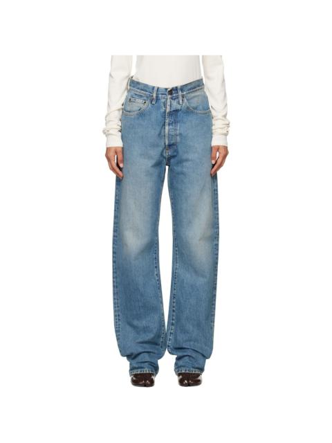 Maison Margiela Blue 14 Oz Origin Jeans | REVERSIBLE