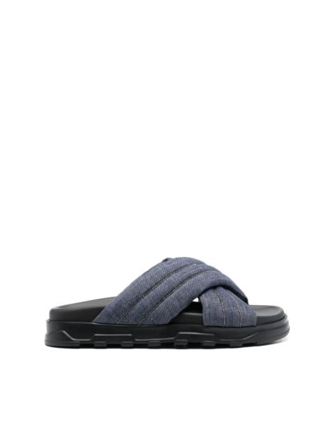 FABIANA FILIPPI 35mm chunky open-toe slides