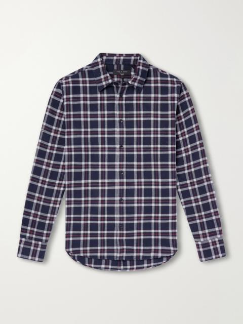 rag & bone Tomlin Checked Cotton-Flannel Shirt