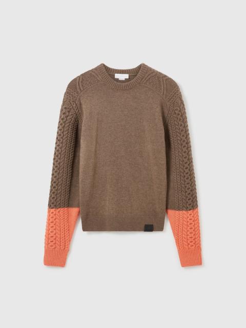 Stella McCartney Hybrid Knit Crewneck Jumper