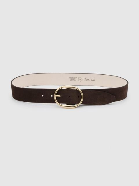 Splendid Wide Suede Belt